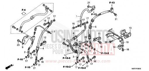 VALVE DE DELAI (XL1000V) XL1000VB de 2011